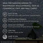 Roman Products Heavy Duty Wallpaper Adhesive, Commercial Grade for Heavy Wall Hangings, Clear, PRO-838 (32 Ounce - 70 sq. ft.), 11314