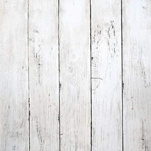 CiCiwind White Wood Peel and Stick Wallpaper 197”x17.7” Removable Self Adhesive Vintage Wood Plank Wallpaper Self Adhesive Decorative Wall Covering