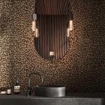 JiffDiff Leopard Print Peel and Stick Wallpaper, Waterproof Removable Self Adhesive Textured Wall Paper, Yellow Unique Funky Cheetah Contact Paper for Bedroom and Bathroom 240"X17.3"(28.8 sq. ft)