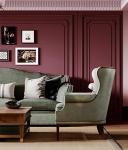 Dimoon 236''x17.7'' Red Peel and Stick Wallpaper Contact Paper Modern Self Adhesive Wall Paper Removable Renter Friendly Textured Solid Color Shelf Cabinet Vinyl Roll (236''x17.7'',Retro Red)