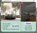 MFWFM Vintage Forest Wallpaper Nature Wall Mural Wallpaper for Bedroom Living Room (Not Peel n' Stick)