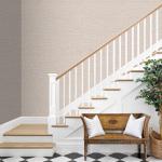 MANONIRIA 15.75"x393.7" Beige Wallpaper Peel and Stick Removable Grasscloth Textured Wall Paper Self Adhesive Cabinets Drawers Bookshelves Contact Paper Thickened Waterproof Shelf Vinyl Roll