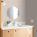 MANONIRIA 15.75"x393.7" Beige Wallpaper Peel and Stick Removable Grasscloth Textured Wall Paper Self Adhesive Cabinets Drawers Bookshelves Contact Paper Thickened Waterproof Shelf Vinyl Roll