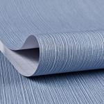 Haimin Grasscloth Wallpaper Textured 24in X 393in Fabric Contact Paper Grey Blue Wall Paper Textured Linen Peel and Stick Self-Adhesive Thick Vinyl Embossed Film Wallpaper (Gray Blue)