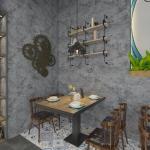 BAYYA Concrete Wallpaper Countertops Contact Paper Cement Grey Wallpaper Peel and Stick 15.75" x 196.85" 3D Rustic Industrial Style Waterproof Removable Self Adhesive Vinyl Film for Bathroom Kitchen