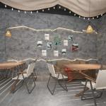 BAYYA Concrete Wallpaper Countertops Contact Paper Cement Grey Wallpaper Peel and Stick 15.75" x 196.85" 3D Rustic Industrial Style Waterproof Removable Self Adhesive Vinyl Film for Bathroom Kitchen