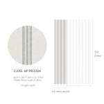 RollsRolla Modern Navy and White Striped Peel and Stick Wallpaper, Removable, French Country Style, Textured Wall Compatible, Stick on Wallpaper for Nursery, Bathroom, Bedroom