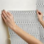 NuWallpaper Porter Charcoal Peel and Stick Wallpaper, NUS6220