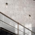 VEELIKE Neutral Concrete Wallpaper Peel and Stick Boho Aesthetic Wallpaper for Bedroom Bathroom 354''x32'' Wide Concrete Contact Paper for Countertops Waterproof Cement Vinyl for Accent Walls Kitchen