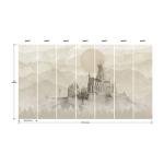 RoomMates RMK12279M Harry Potter Hogwarts Castle Mural Peel and Stick Wallpaper