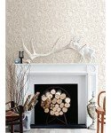 NuWallpaper Cream Terrene Peel & Stick Wallpaper