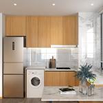 Sevalo Wood Contact Paper Wood Peel and Stick Wallpaper Light Wooden Grain Contact Paper for Cabinets and Drawers Self Adhesive Removable Wallpaper 17.7inW 276inL Oak Natural Easy to Install & Clean