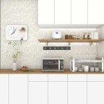 Theper Beige Wallpaper 17.3"×393" Modern Striped Wallpapers Peel and Stick Wallpaper Vinyl Boho Removable Self Adhesive Wallpaper for Bedroom Waterproof Wall Paper White and Gold Contact Paper