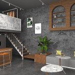 3yecao 16"×591" Large Size Extra Thick Grey Blue Concrete Wallpaper Peel and Stick Industrial Dark Blue Gray Cracked Concrete Contact Paper Vinyl Grey Cement Sticker for Bedroom Bathroom Gym Walls