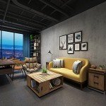 3yecao 16"×354" 3D Grey Concrete Cement Wallpaper Peel and Stick Faux Light Grey Concrete Contact Paper Vinyl Stained Matte Texture Adhesive Removable Gray Wallpaper for Bathroom Garage Living Room