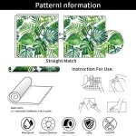 SANILA Tropical Palm Leaf Wallpaper Peel and Stick Wallpaper Tropical Wallpaper Palm Leaf Contact Paper Jungle Wallpaper Palm Leaves Wall Paper Self Adhesive Removable Wallpaper Decor 17.7”x236.2”