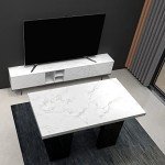 practicalWs Peel and Stick Marble Wallpaper 15.7'' x 236.2'' Marble Contact Paper for Cabinets and Drawers, White Gray Granite Self Adhesive Removable Kitchen Backsplash Vinyl Roll Wall Paper