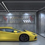 TOTIO Gray Concrete Wallpaper Matte Thick Dark Grey Cement Contact Paper Peel Stick Countertop Paper Removable Waterproof Adhesive Furniture Stickers Industrial Style Vinyl Wall Paper 24x197 inch