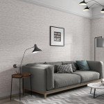Haimin Grasscloth Wallpaper Peel and Stick 20.9in X 393in Fabric Contact Paper Wall Paper Textured Wallpaper Horizontal Stripes Look Self-Adhesive Thick Vinyl Embossed (Grey White)