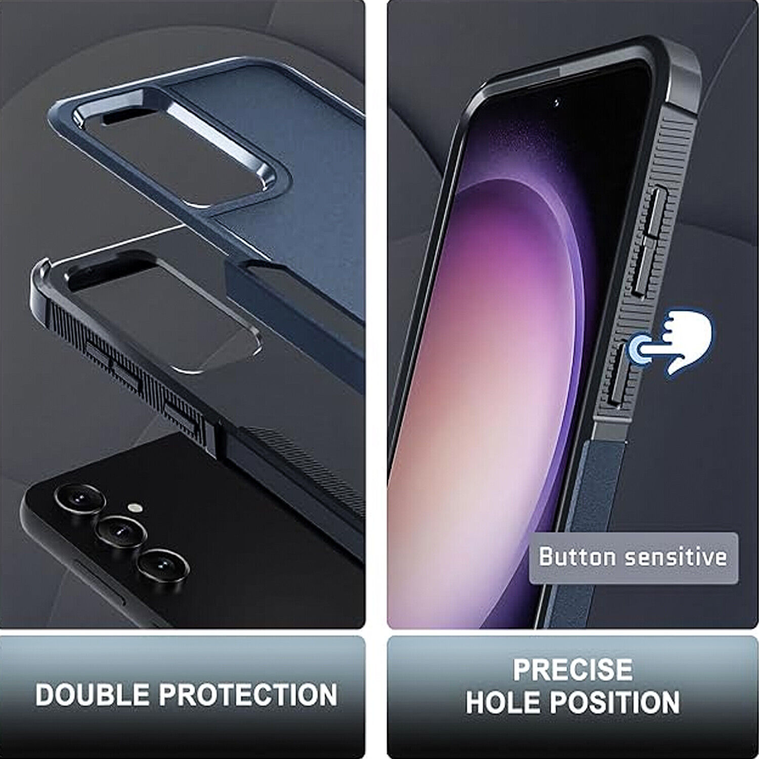 Motorola Moto G Play 2024/G Power 5G Case Bundle