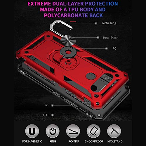 Heavy Duty LG K51 Case with Screen Protector