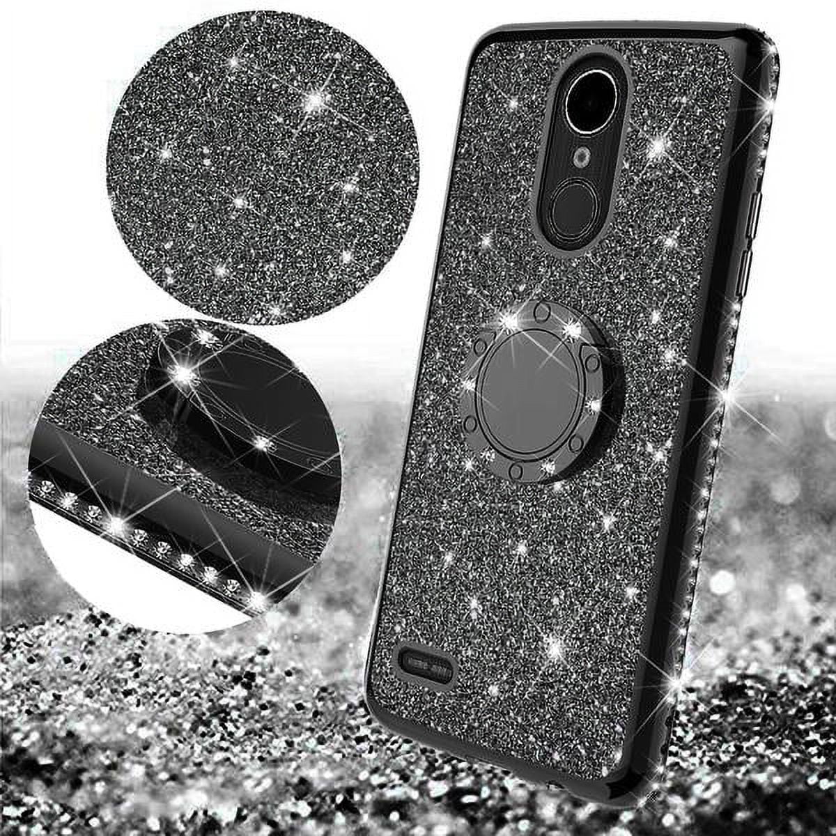 Glitter Phone Case with Kickstand for LG and More