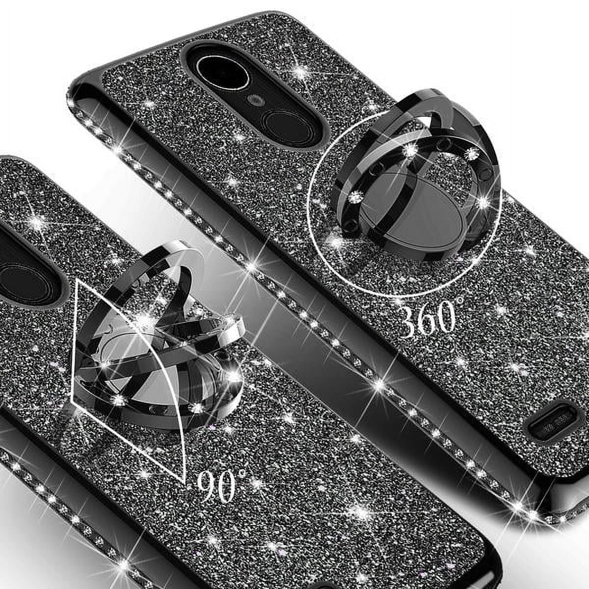 Glitter Phone Case with Kickstand for LG and More