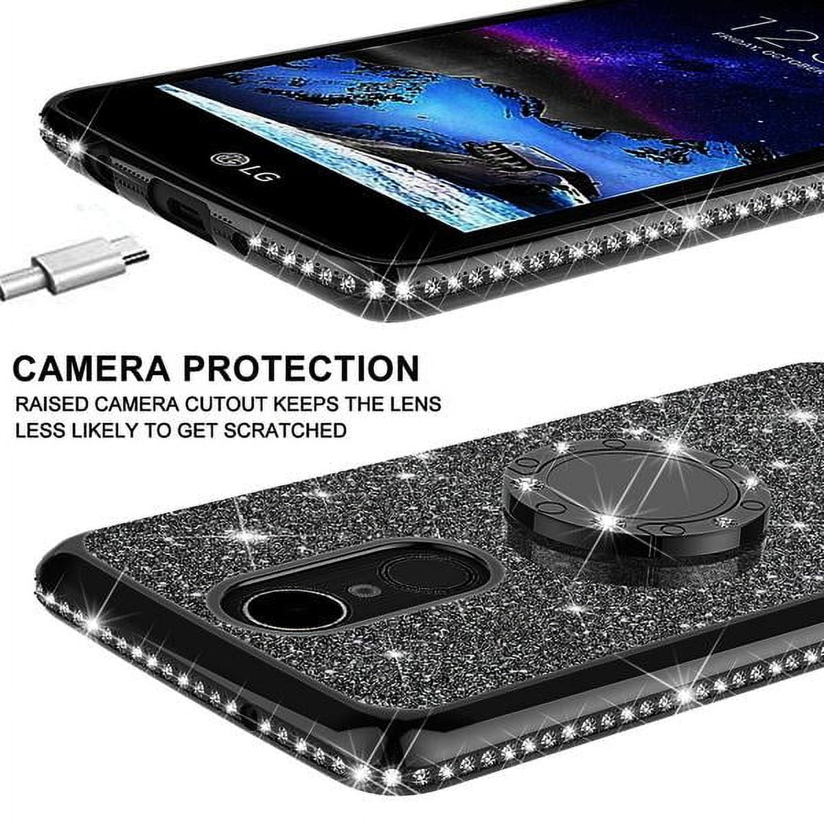 Glitter Phone Case with Kickstand for LG and More