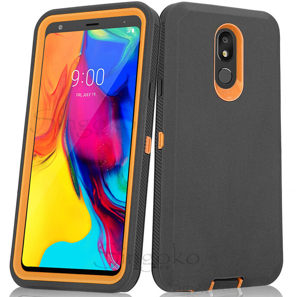 Full Body Rugged Armor Phone Case with Screen Protector