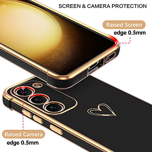 Heart Pattern Slim TPU Bumper Case Samsung Galaxy S23