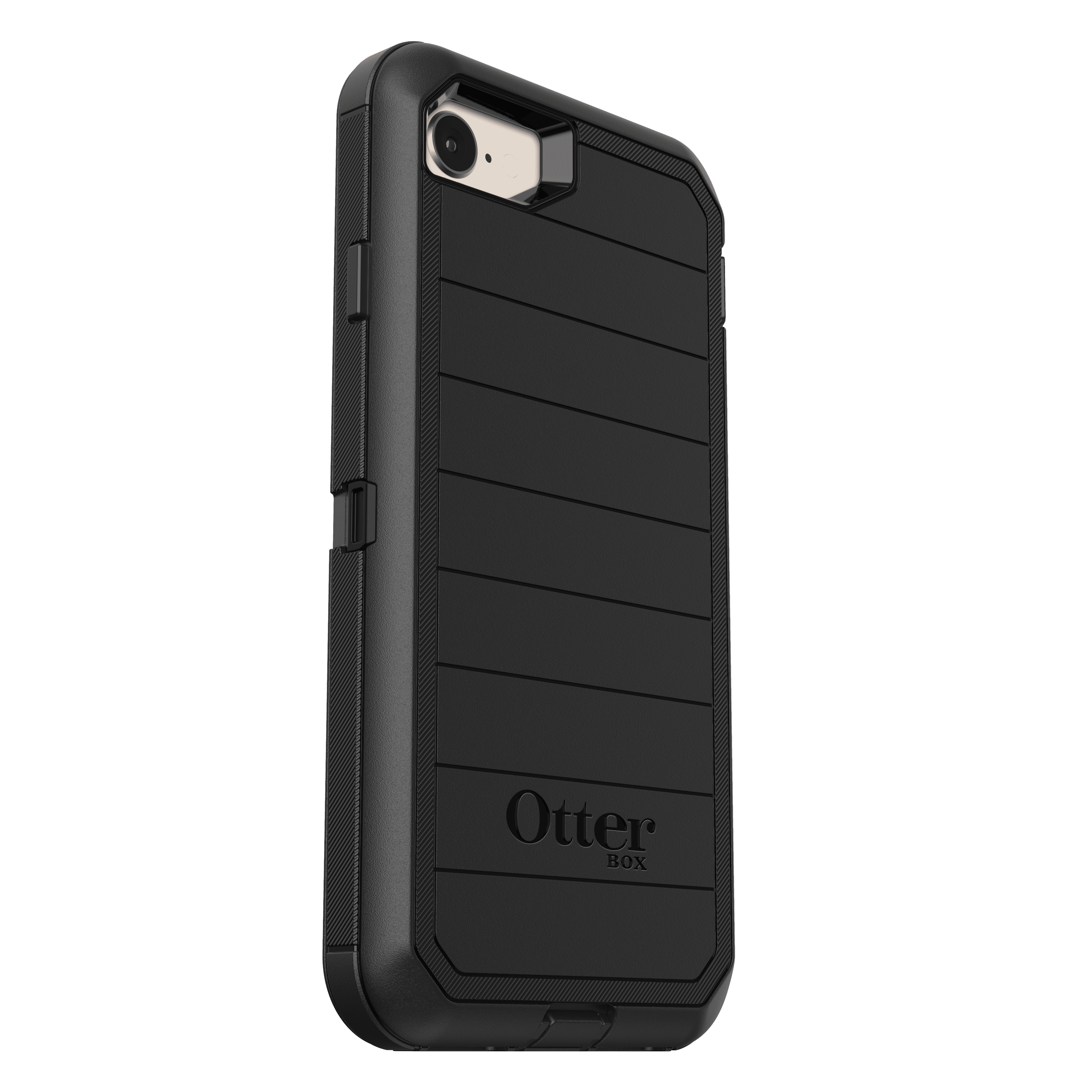 OtterBox Defender Pro Phone Case for Apple iPhone SE, 8, 7 - Black