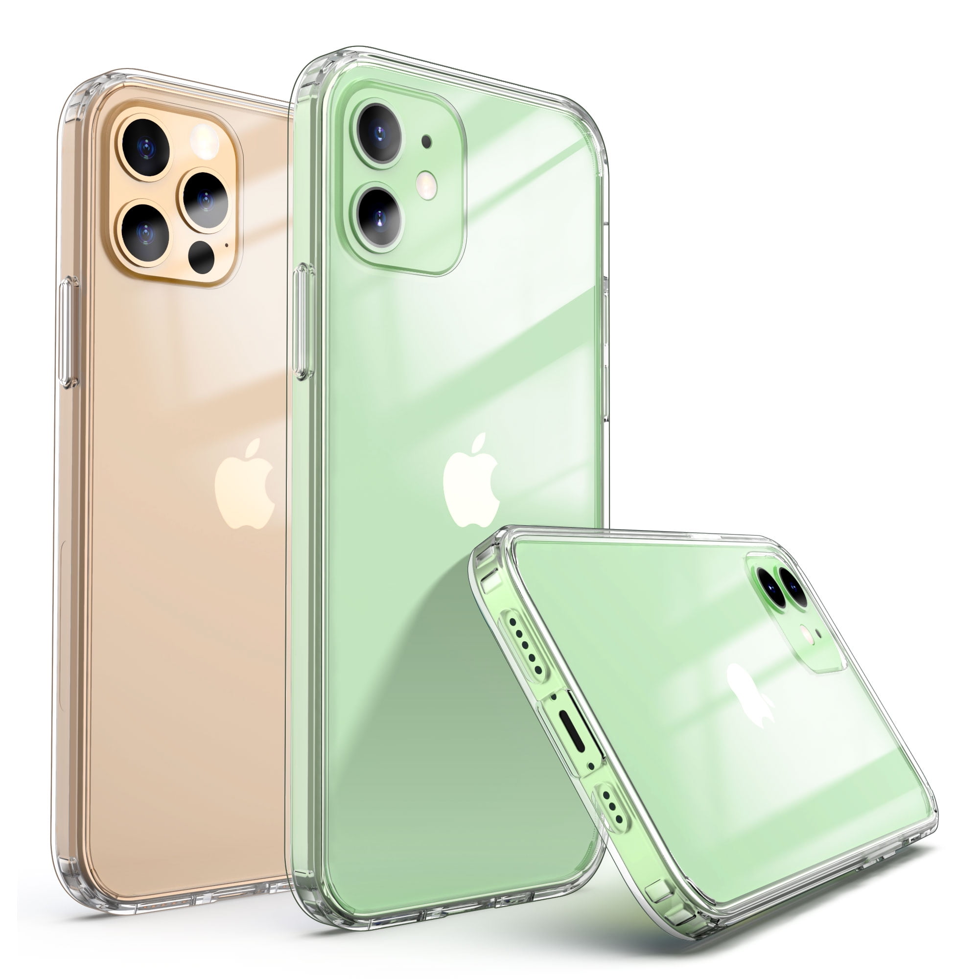 ULAK Clear Anti-Scratch Shockproof Bumper iPhone 12/12 Pro Case