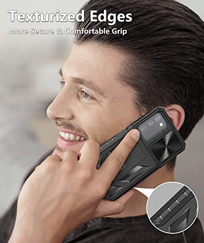 Samsung Galaxy A03s Military Grade Protective Case with Kickstand