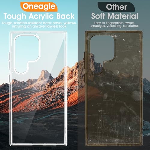 Clear Shockproof Case for Samsung Galaxy S24 Ultra