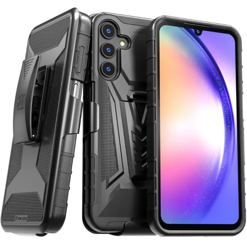 Samsung Galaxy Holster Belt Clip Phone Case for A15-A54
