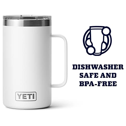 YETI 24 oz Insulated Stainless Steel Mug - White