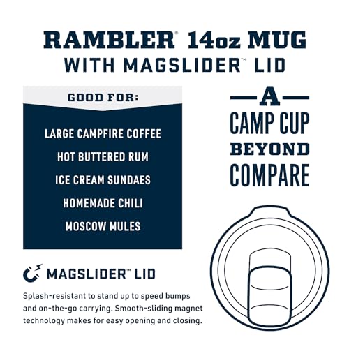YETI Rambler Stackable Tumbler with MagSlider Lid - Navy