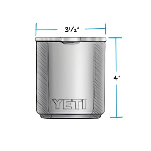 YETI 10 oz Stackable Lowball, Agave Teal