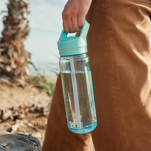 YETI Yonder 750ml Bottle with Straw Cap, Marine Blue