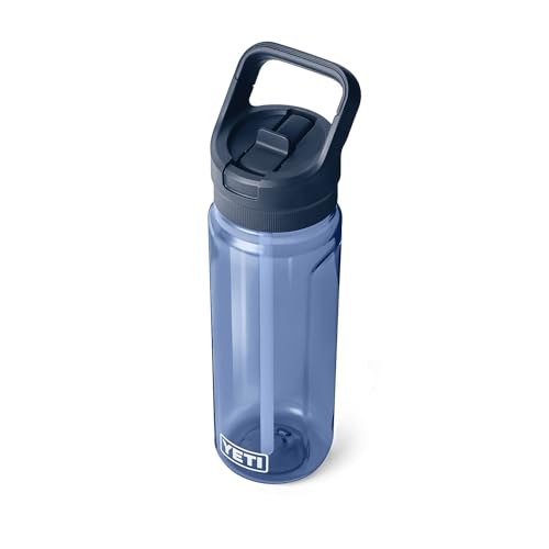 YETI Yonder 750ml Bottle with Straw Cap, Marine Blue