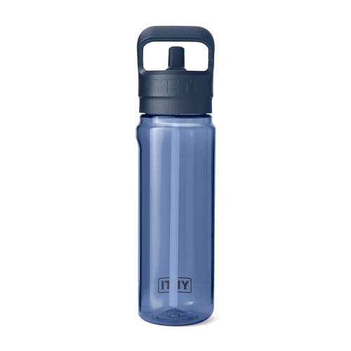 YETI Yonder 750ml Bottle with Straw Cap, Marine Blue