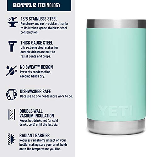 YETI Rambler Jr. 12 oz Kids Bottle - Seafoam