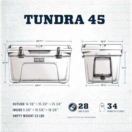 YETI Tundra 45 Cooler - Desert Tan