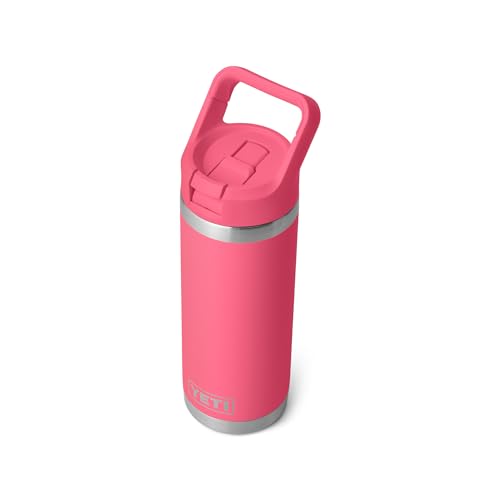 YETI Rambler 532ml Stainless Steel Water Bottle - Tropical Pink