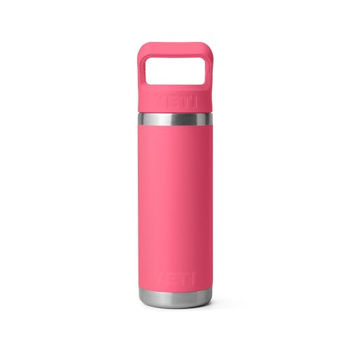 YETI Rambler 532ml Stainless Steel Water Bottle - Tropical Pink