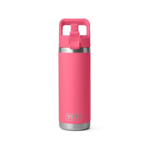 YETI Rambler 532ml Stainless Steel Water Bottle - Tropical Pink