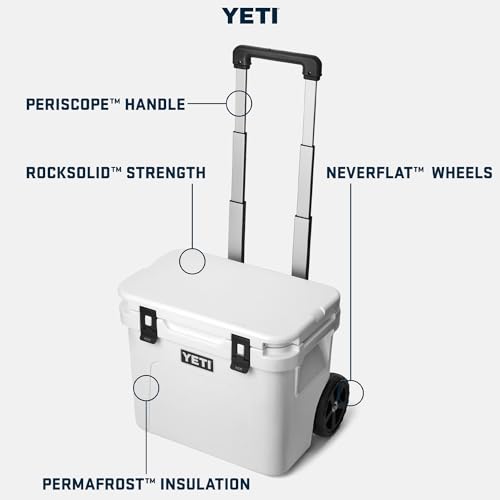 YETI Roadie 32 Wheeled Cooler - Big Wave Blue
