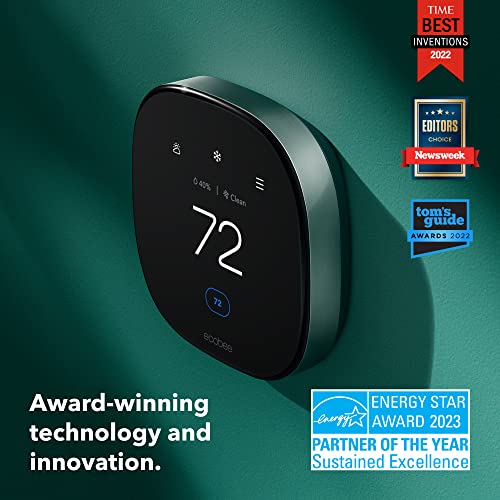 2022 ecobee Smart Thermostat with Siri & Alexa