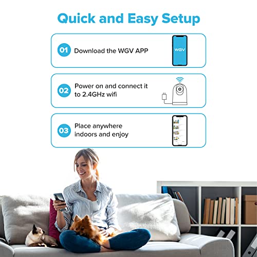 Smart 2K Security Camera for Home