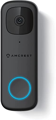 Amcrest WiFi Doorbell Camera with AI Detection